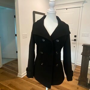 Thread & Supply Black Peacoat Sz Small